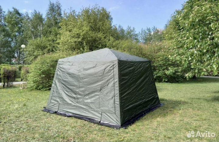 Шатер беседка с москитной сеткой туристический