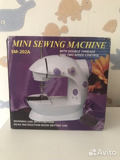 Мини швейная машинка