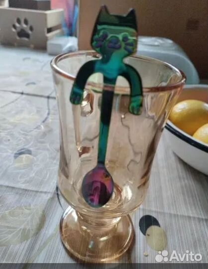 Кофейные ложки в виде котят