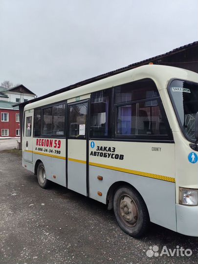 Междугородний / Пригородный автобус Hyundai County, 2007