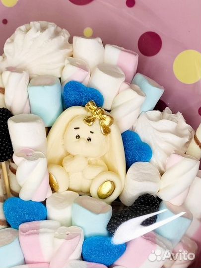 Детский букет. Съедобный букет