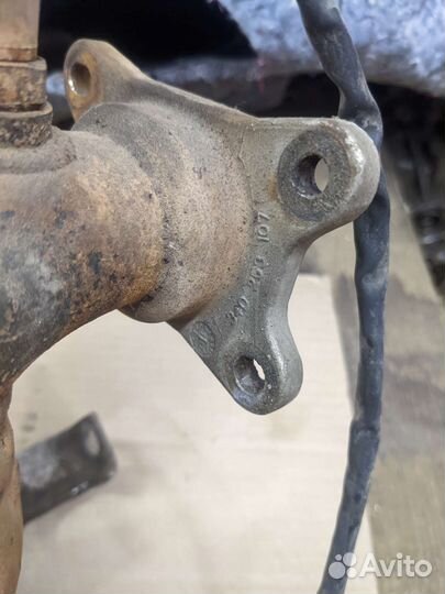 Приемная труба VW Polo Skoda Rapid