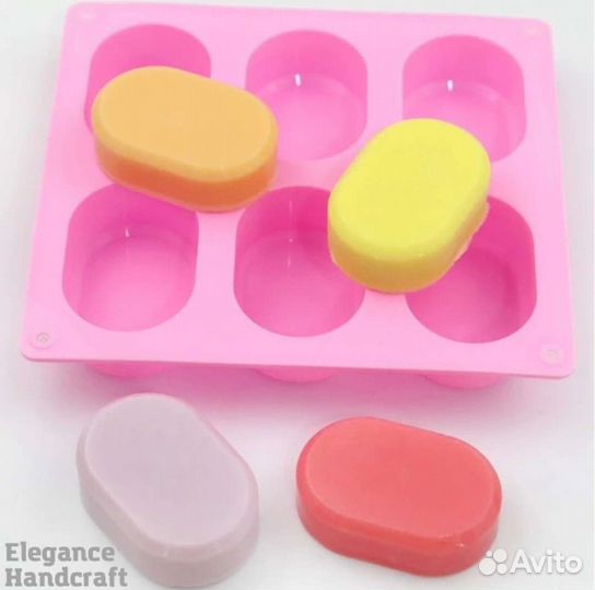 Силиконовая форма для мыла