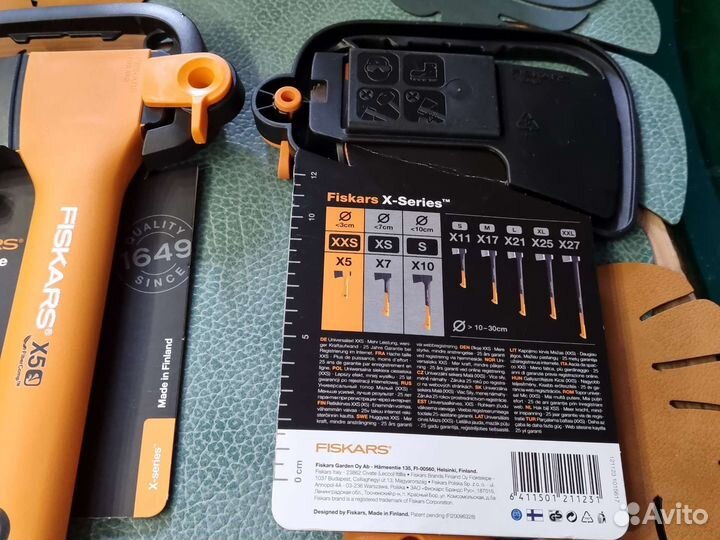 Fiskars X5 Топор Фискарс Chopping из Финляндии