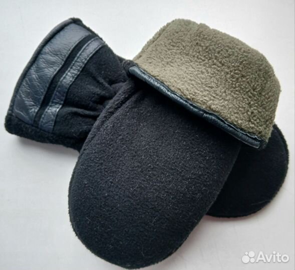 Рукавицы для мальчика флисовые