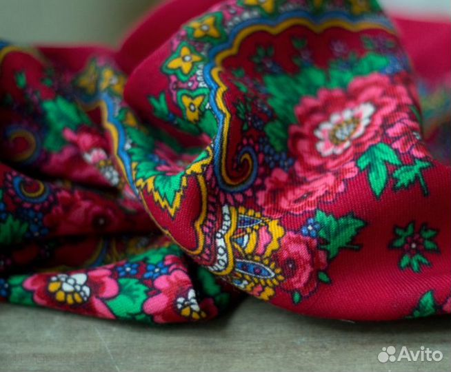 Павлопосадские платки шерсть