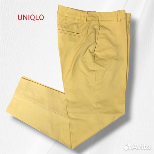 Брюки сливочно-желтого цвета (butter yellow), 44