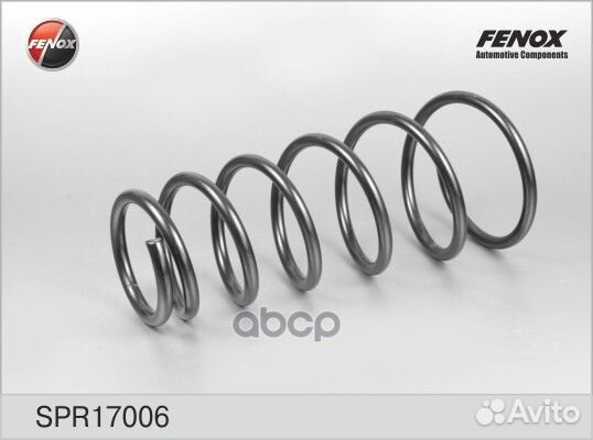 Пружина подвески KIA cerato/spectra 04- задняя