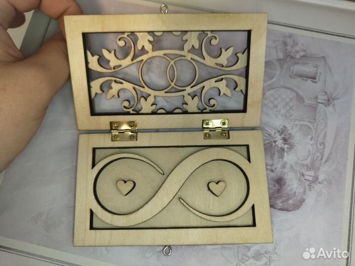 Коробка для обручальных колец