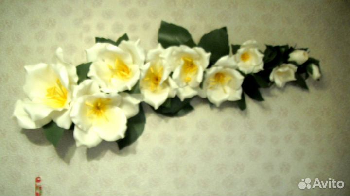 Настенная цветочная композиция