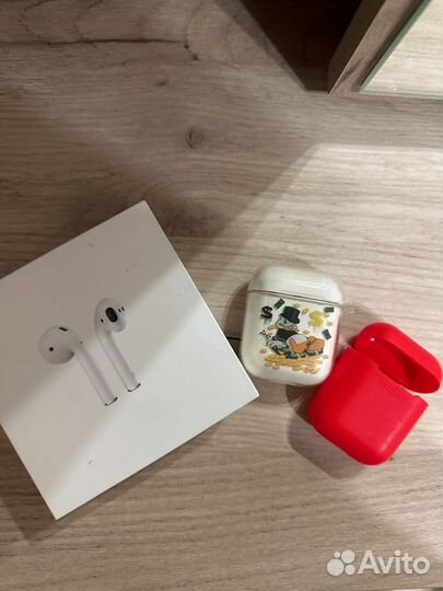 Наушники apple airpods 2 оригинал