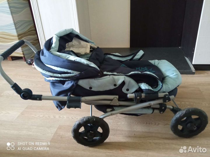Коляска 2 в 1 (для куклы)