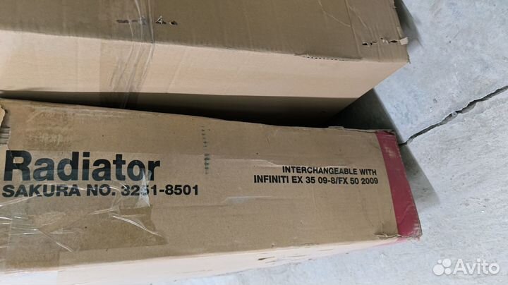 Радиатор системы охлаждения Infinity EX/FX 3.5-5.0