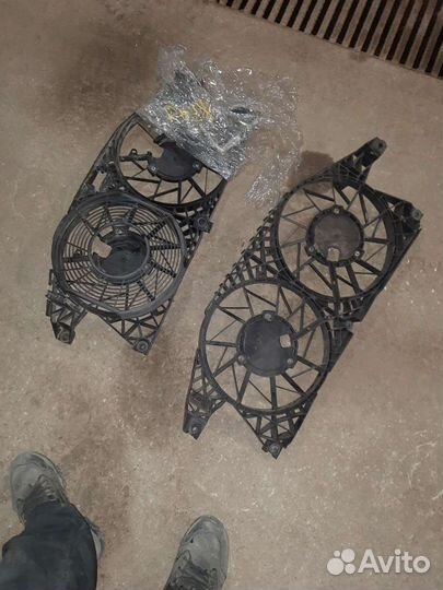 Кожух вентиляторов на мерседес вито виано 639