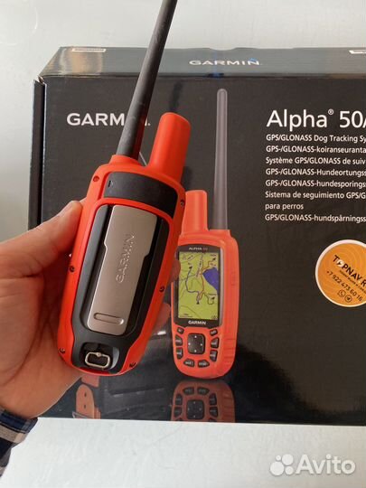Навигатор garmin alpha 50, без ошейника, rus