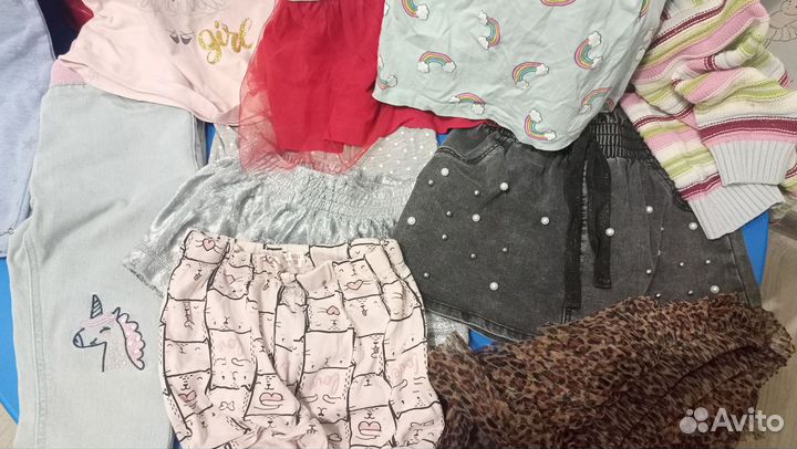 Вещи пакетом на девочку