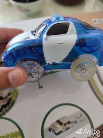 Игрушка Дорога гибкий трек + машинка