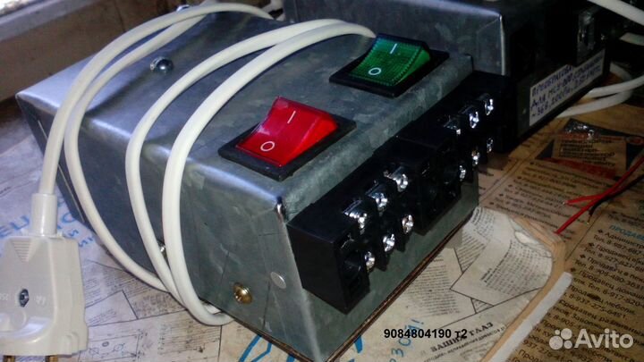 Преобразователь на 2 машинки мсу-200 стабилн.выход