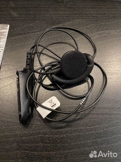 Гибкий наушник для рации motorola solutions