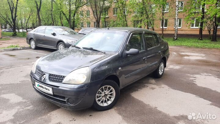Renault Symbol 1.4 МТ, 2005, 350 000 км