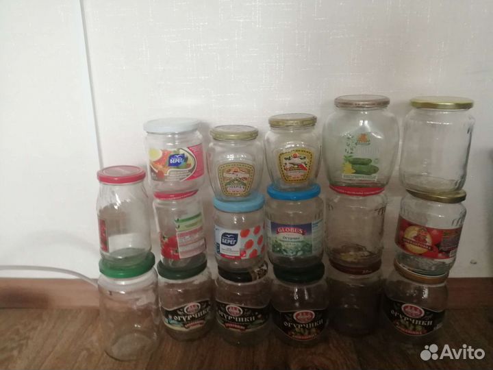 Банки стеклянные 0,5 л