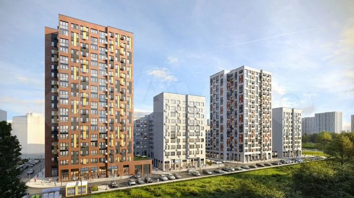 1-к. квартира, 36,1 м², 4/12 эт.