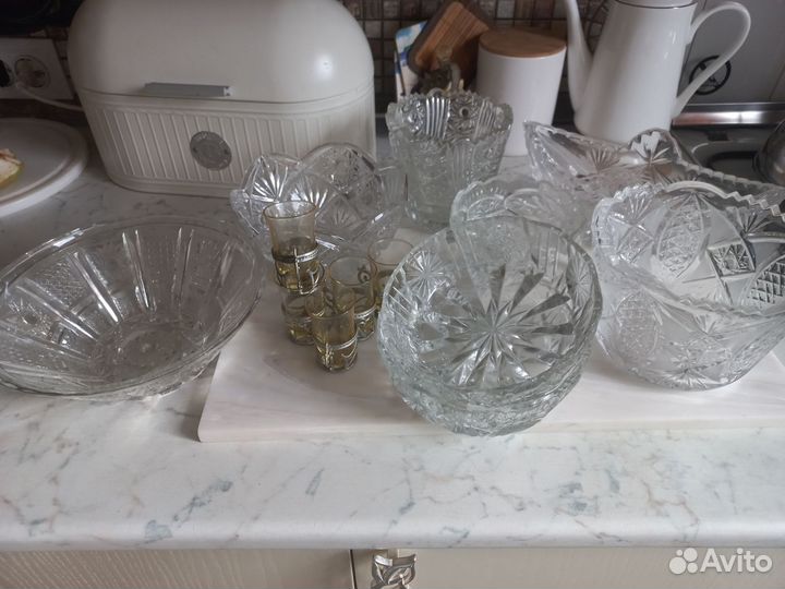 Посуда хрусталь СССР