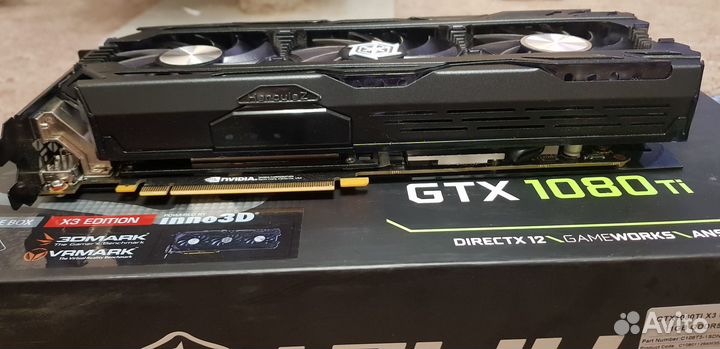 Видеокарта inno3D GeForce GTX 1080 Ti iChill