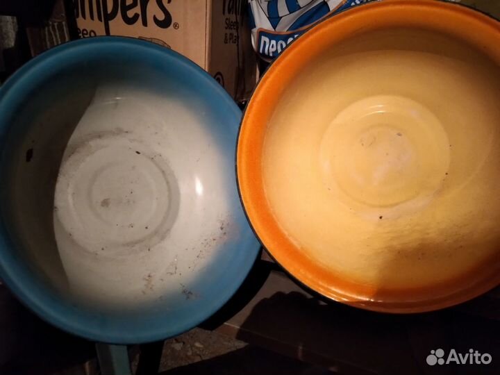 Тазик эмалированный СССР