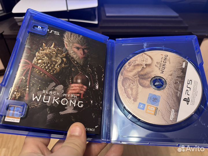 Black myth wukong диск на ps 5