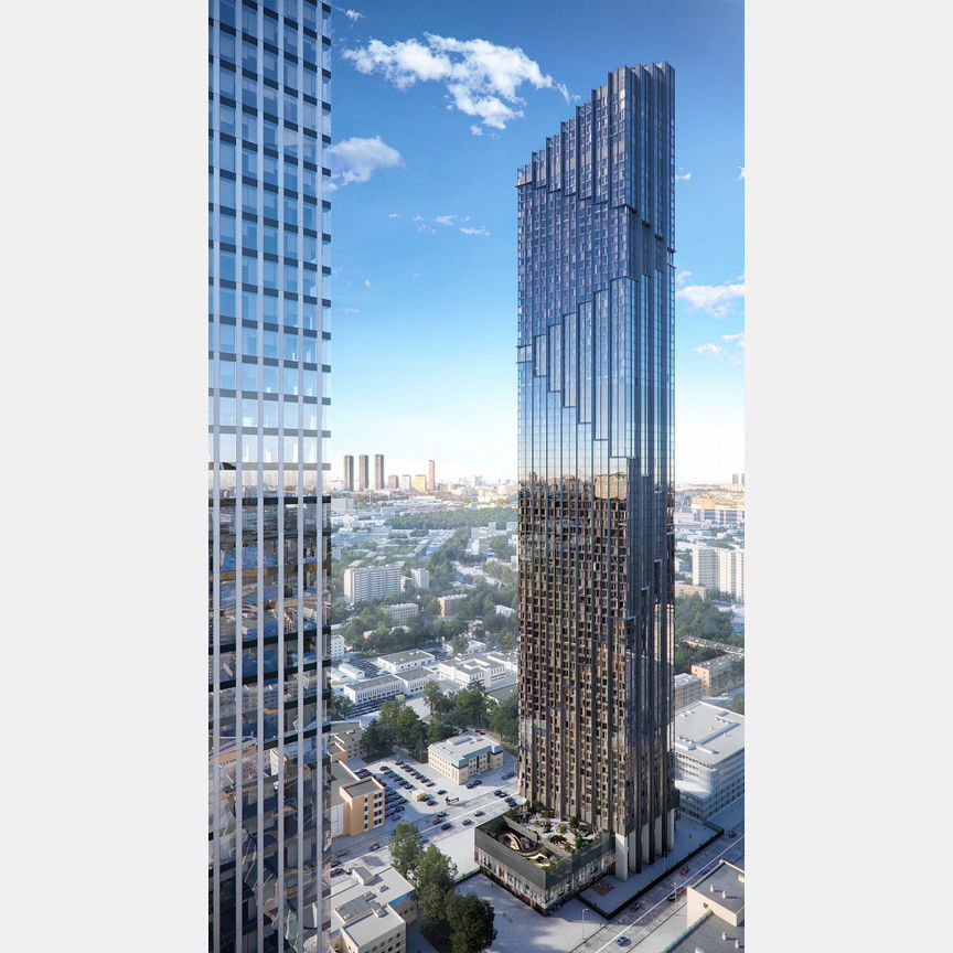 3-к. квартира, 113,7 м², 10/85 эт.