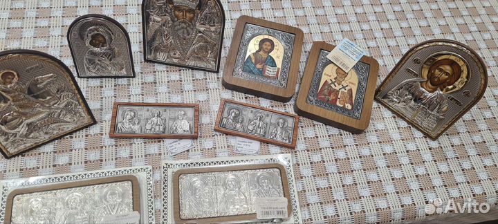 Икона серебро