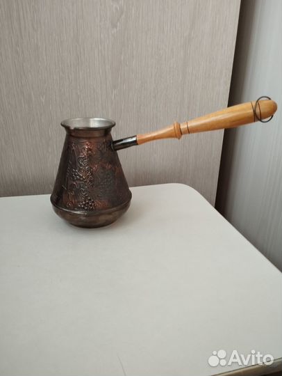 Турка для кофе медная