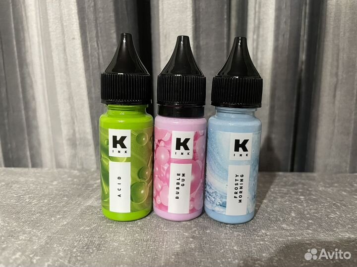 Краска для тату, иглы, гель