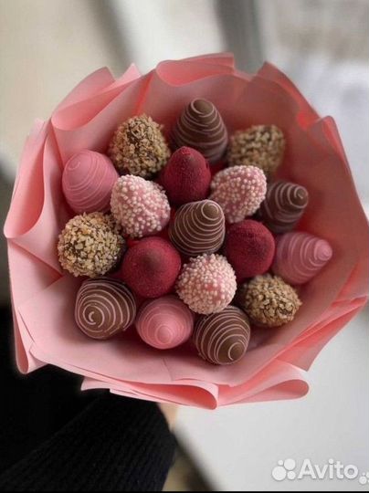 Вкусная клубника в шоколаде