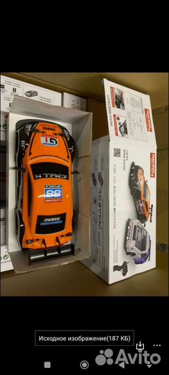 Машинка на пульте управления с функцией дыма