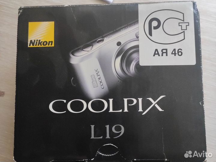 Фотоаппарат nikon coolpix l19