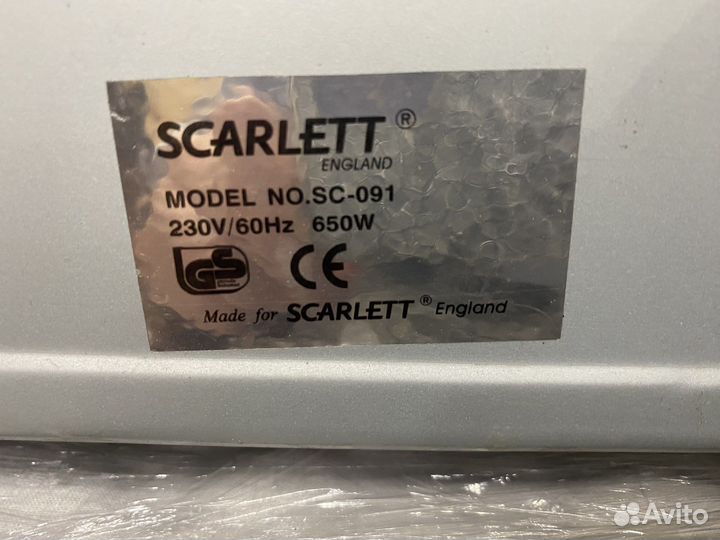 Мини-печь scarlett sc-091