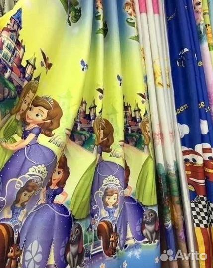 Шторы детские