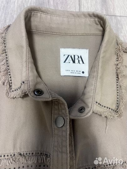 Джинсовая куртка Zara оригинал