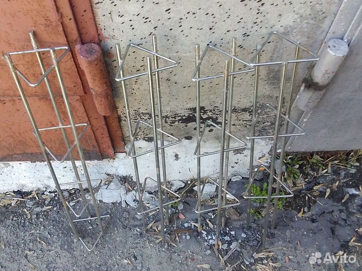 Этажерки никелированные