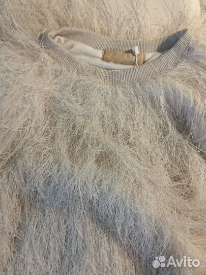 Кофта пушистая укороченная 40/46 s