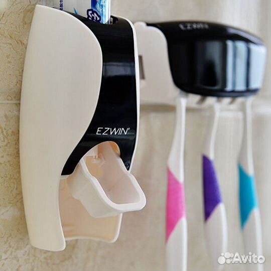 Дозатор зубной пасты с держателем для щеток