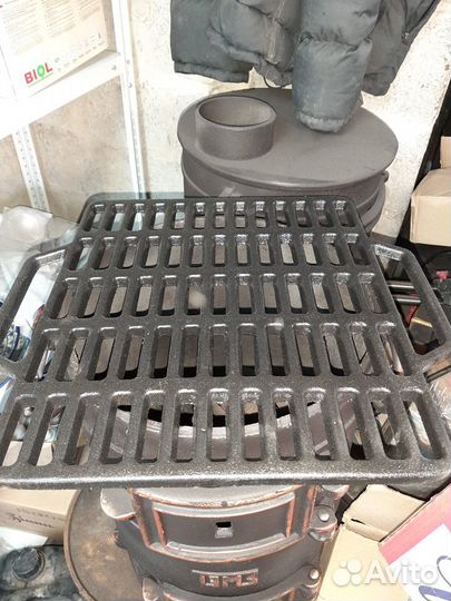 Гриль решетка чугунная для мангала