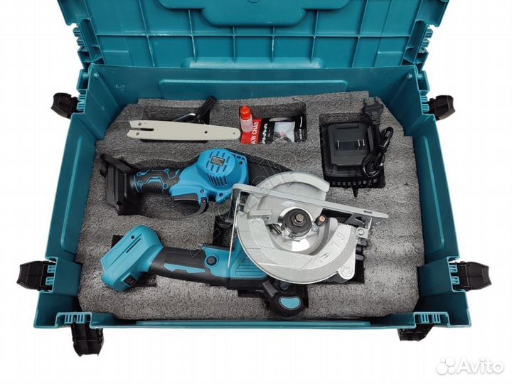 Набор инструмента Makita 6в1 + циркулярка м