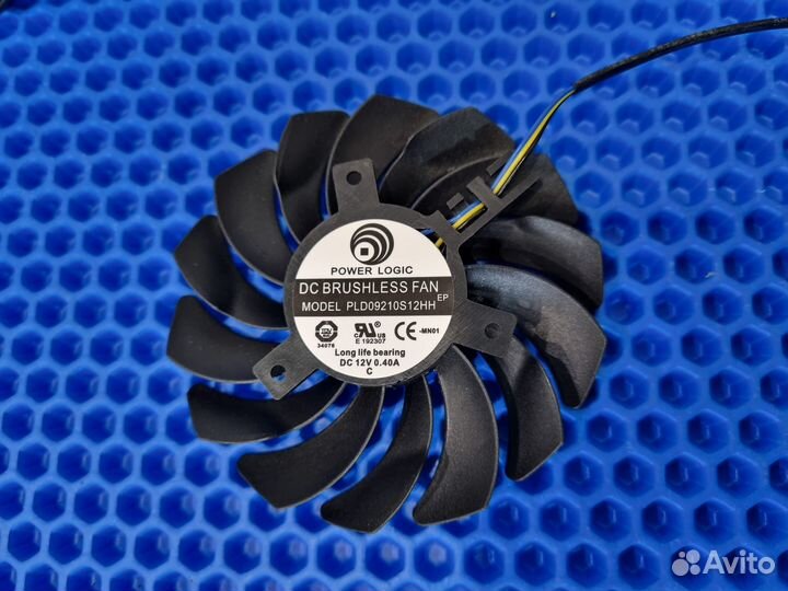 Кулера MSI Armor 87мм PLD09210S12HH 2 кулера