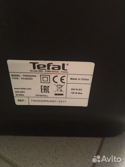 Пылесос Теfal