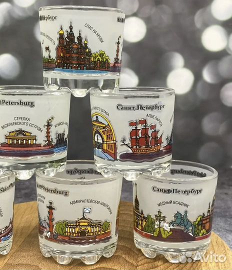 Набор стопок Санкт-Петербург