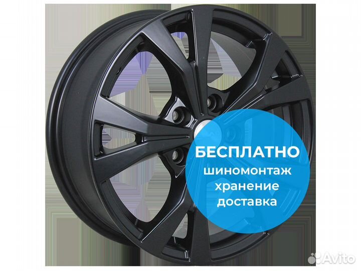 R16 5x114,3 6,5J ET45 D60,1 Скад Нагано Графит