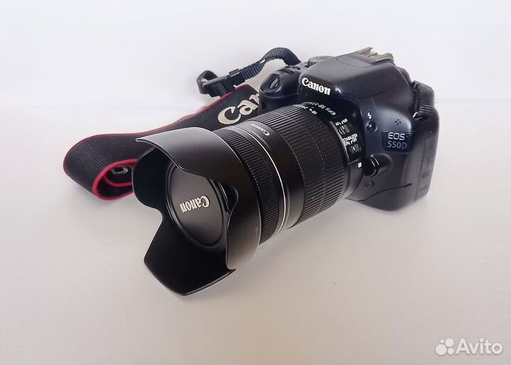 Зеркальный фотоаппарат canon eos 550d